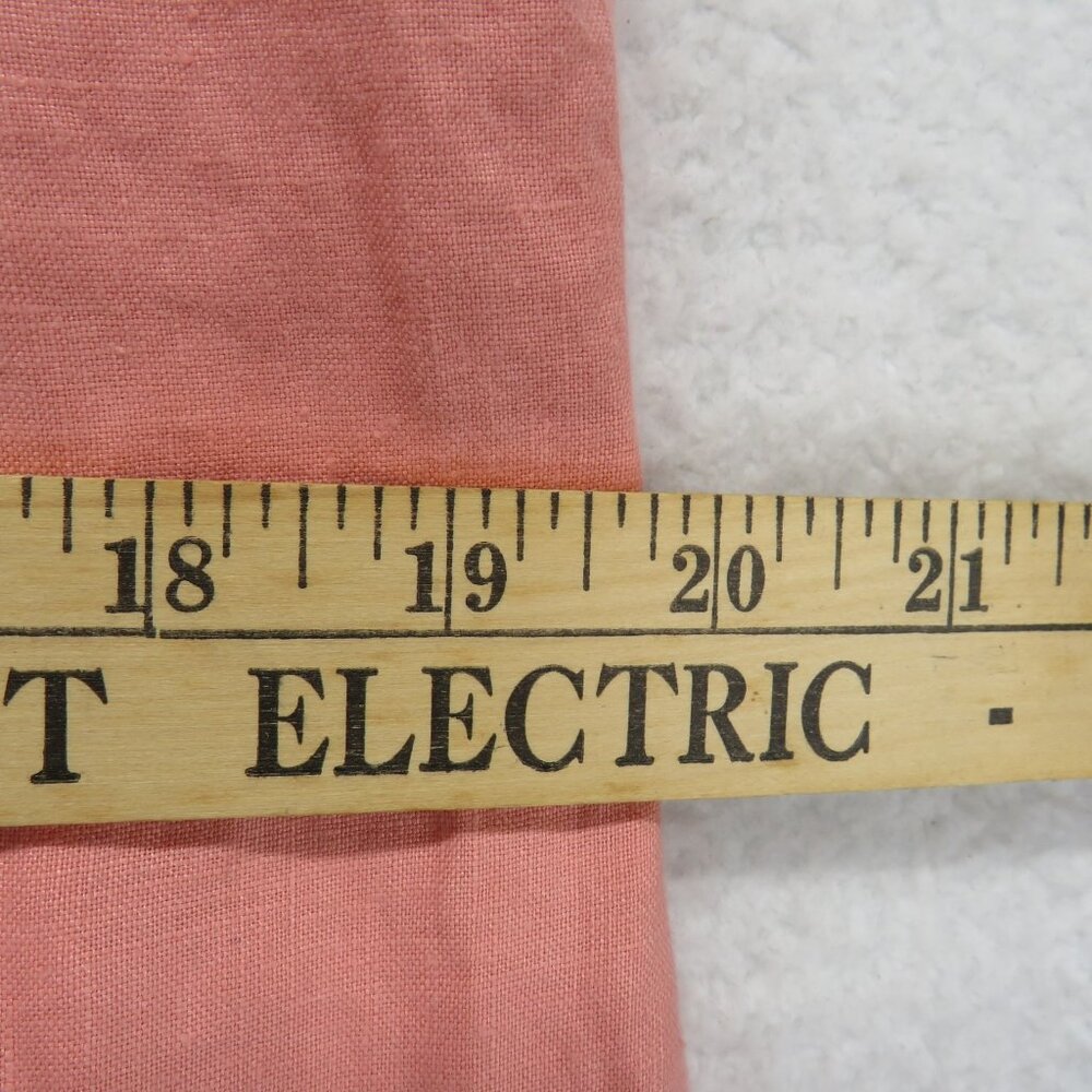 Old Navy Dress Womens‎ 16 Pink Linen Sleeveless Tank Summer Casual Midi Sundress - Picture 6 of 11